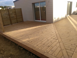 Terrasse bois Manche