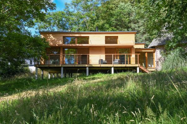 Construction de maison en bois